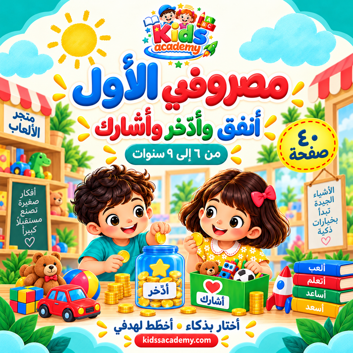 مصروفي الأول – أنفق وأدّخر وأشارك - عمان