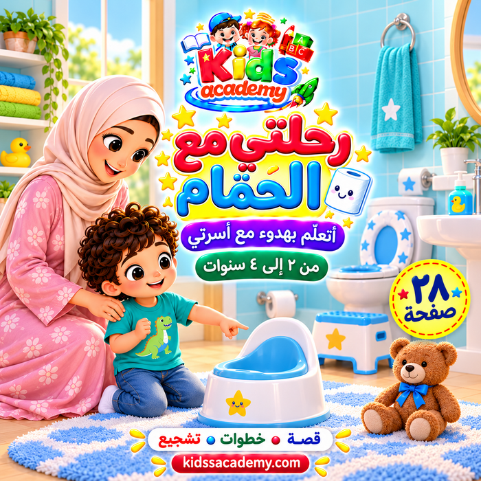 رحلتي مع الحمّام – أتعلم بهدوء مع أسرتي