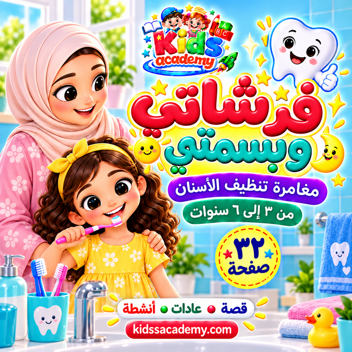 فرشاتي وبسمتي – مغامرة تنظيف الأسنان