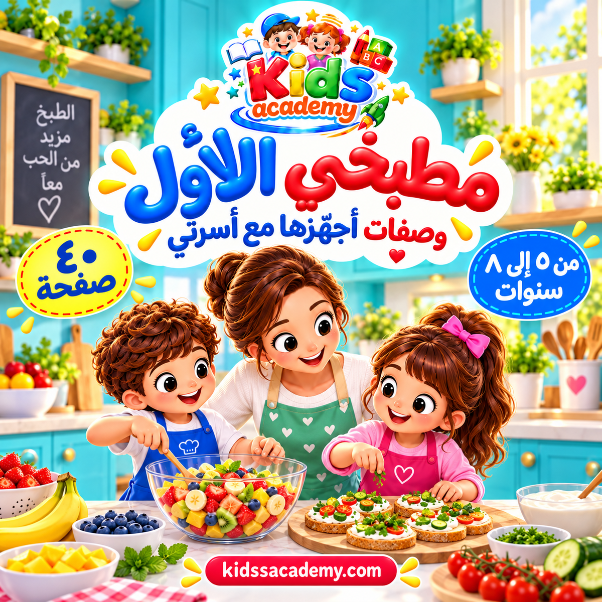 مطبخي الأول – وصفات أجهّزها مع أسرتي