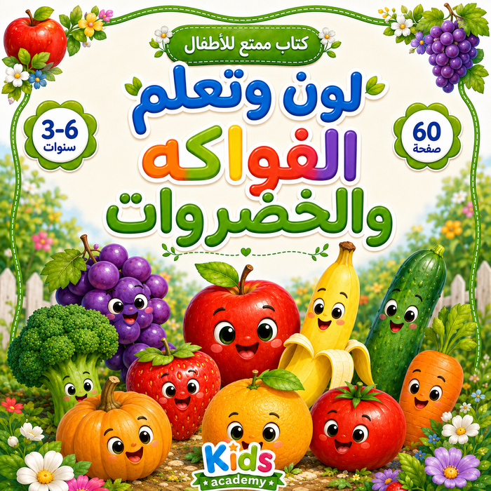 الفواكه والخضروات 3–6 سنوات | PDF