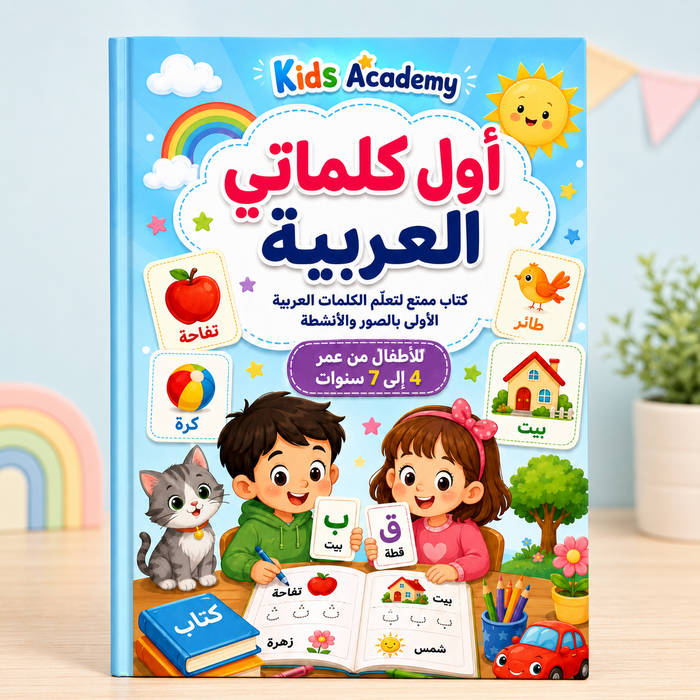 أول كلماتي العربية للأطفال من عمر 4 إلى 7 سنوات PDF