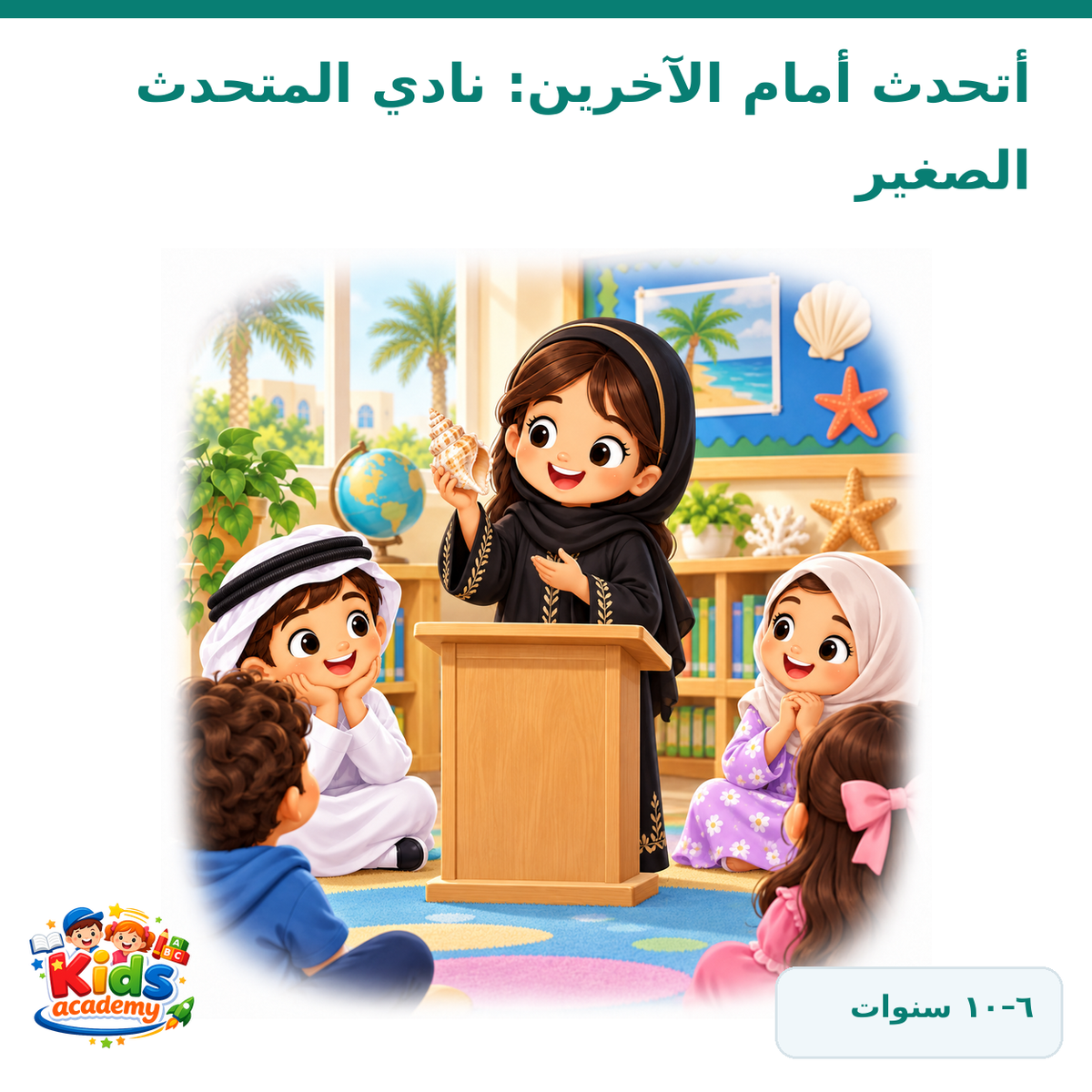 أتحدث أمام الآخرين – نادي المتحدث الصغير