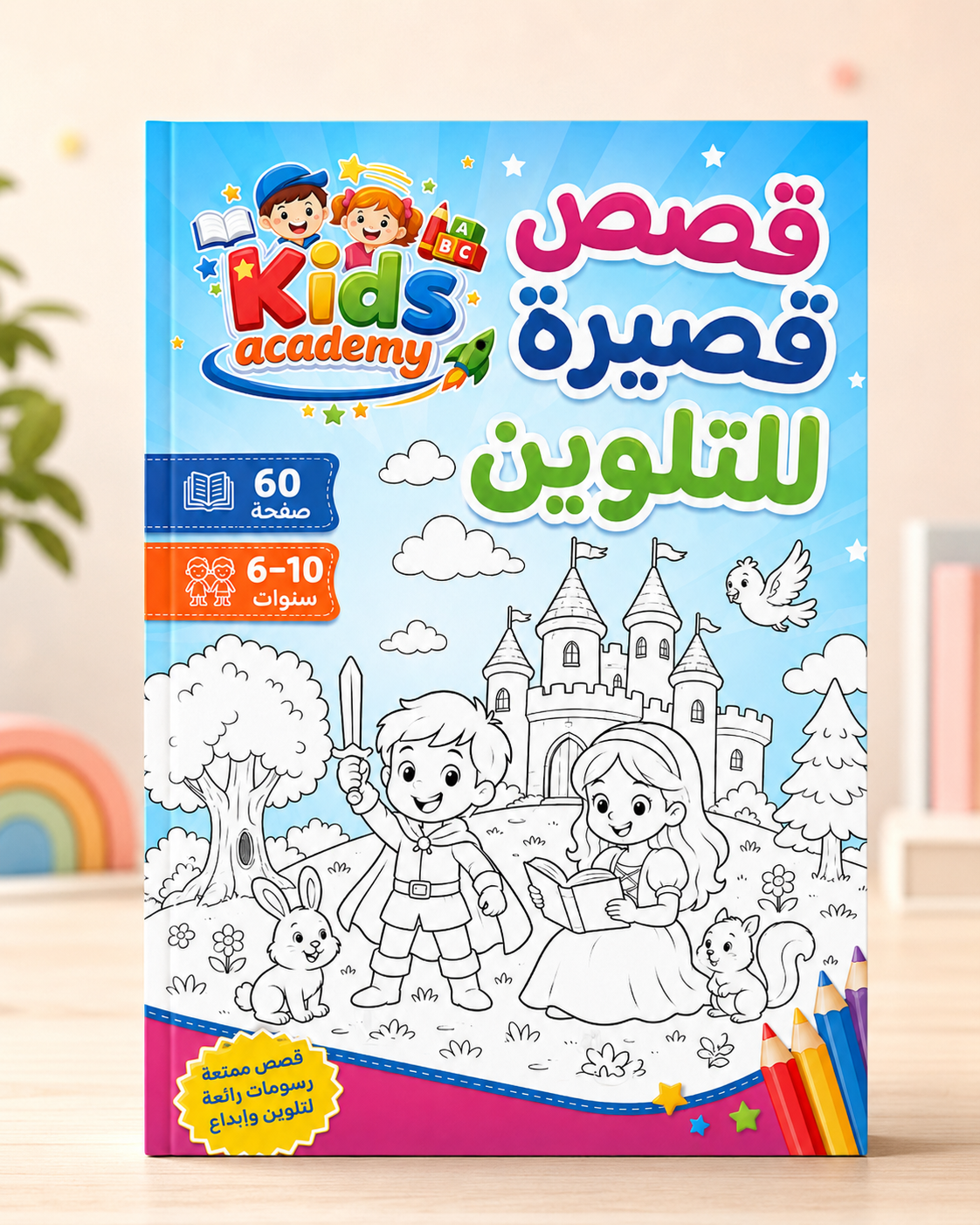 قصص قصيرة للتلوين 6–10 سنوات | PDF