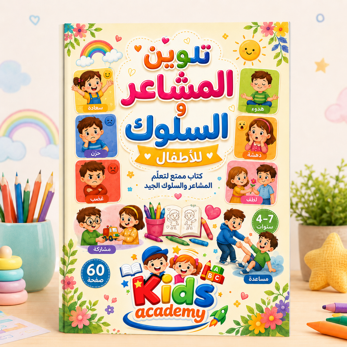 تلوين المشاعر والسلوك 4–7 سنوات | PDF